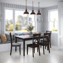 Simplicity Solid Wood Classic 60" Rectangle Dining Table