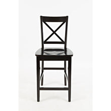 Simplicity Solid Wood Classic X-Back Counter Stool (Set of 2)
