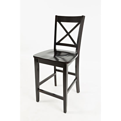 X-Back Stool - Espresso, Set of 2