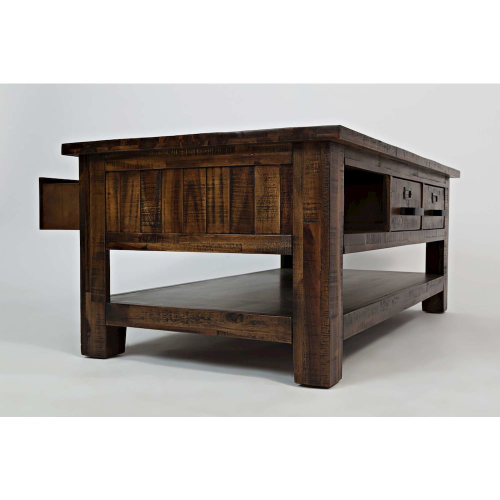 Cannon Valley Rustic Modern 3-Pc Living Room Coffee/End/Side Table Set