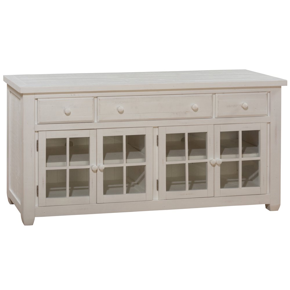 Madaket Rustic Solid Reclaimed Pine 66" Media Console