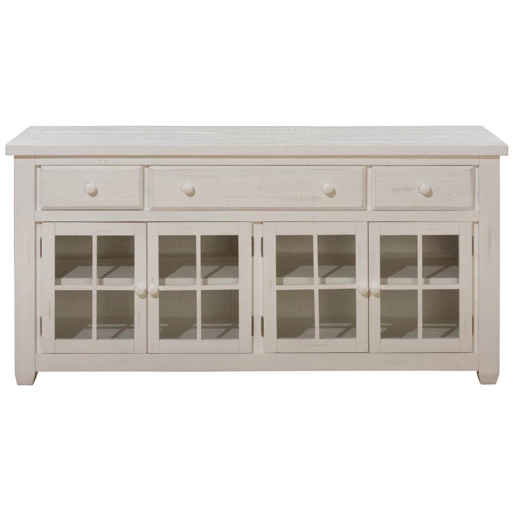 Madaket Rustic Solid Reclaimed Pine 66" Media Console