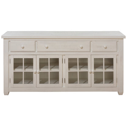 Madaket Rustic Solid Reclaimed Pine 66" Media Console