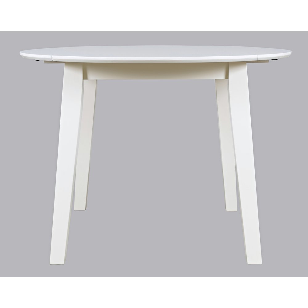 Simplicity Solid Wood Classic Round Drop-leaf Table