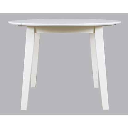 Simplicity Solid Wood Classic Round Drop-leaf Table