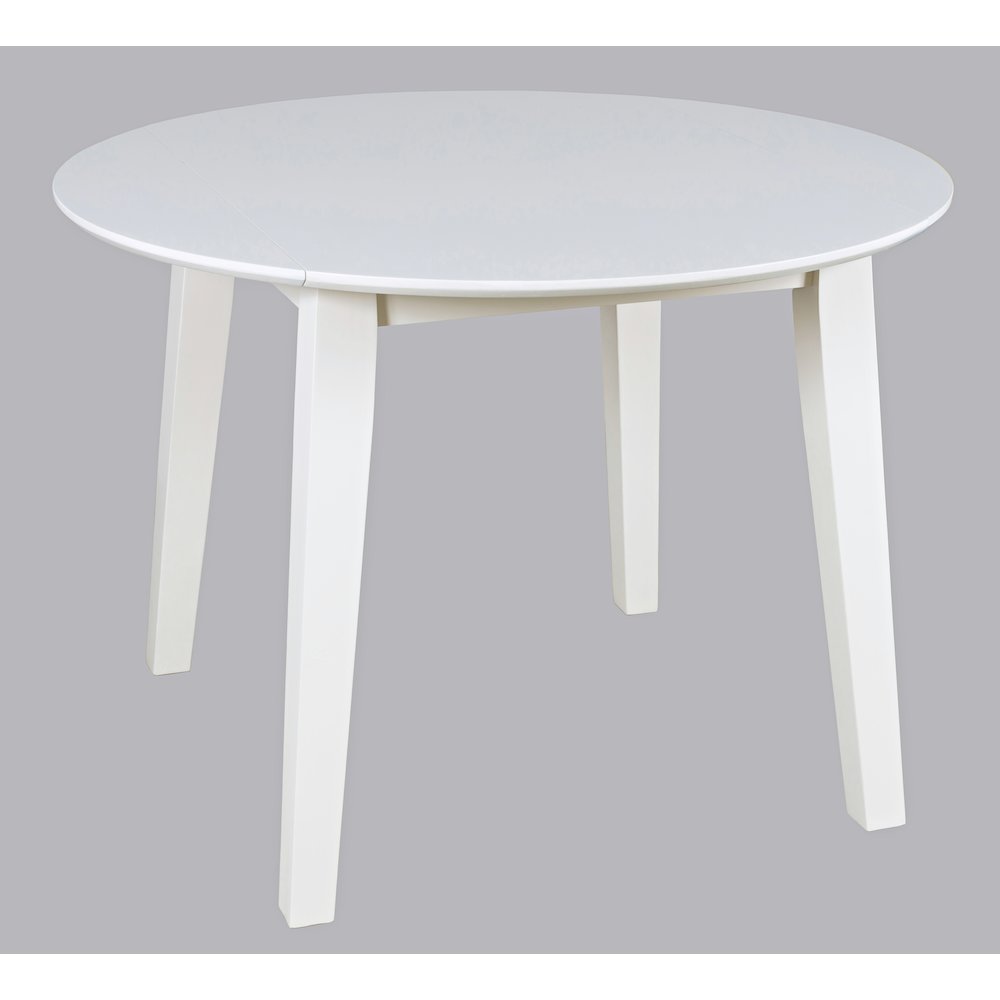 Simplicity Solid Wood Classic Round Drop-leaf Table