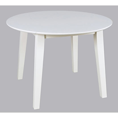 Simplicity Solid Wood Classic Round Drop-leaf Table