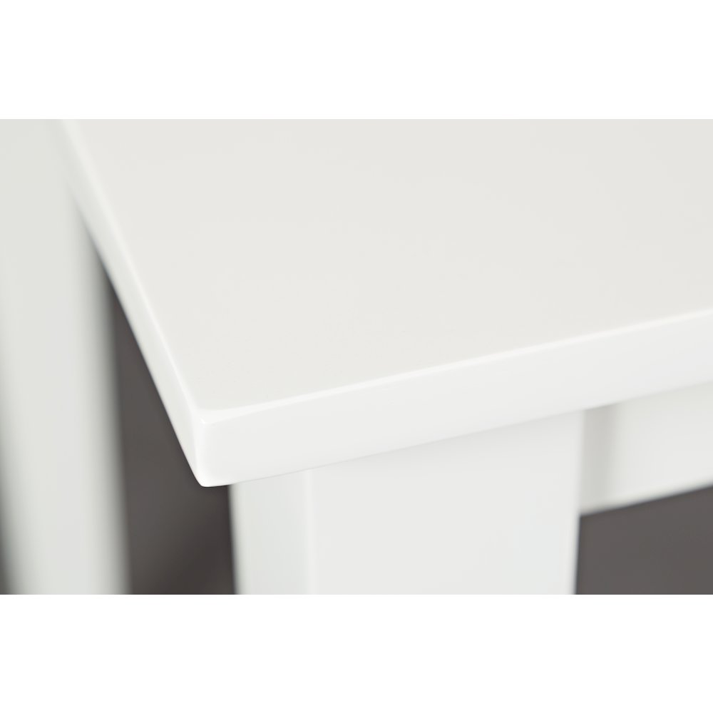Simplicity Solid Wood Classic 54" Counter Height Dining Table