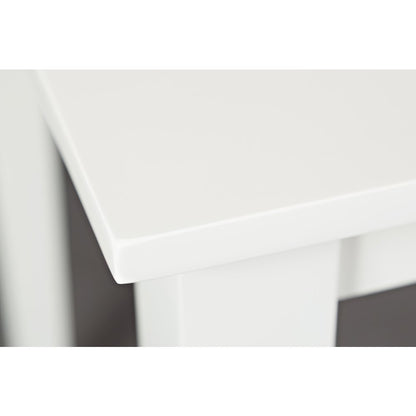 Simplicity Solid Wood Classic 54" Counter Height Dining Table