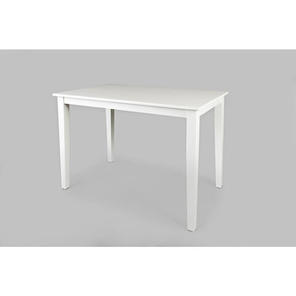 Simplicity Solid Wood Classic 54" Counter Height Dining Table