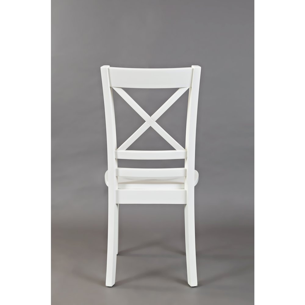 Simplicity Solid Wood Classic Cross-Back Dining Chair (Set of 2)