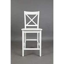 Simplicity Solid Wood Classic X-Back Counter Stool (Set of 2)