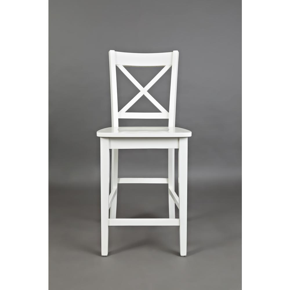 X-Back Stool - Paperwhite, Set of 2