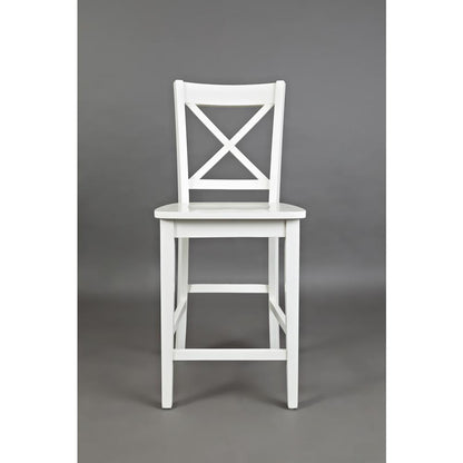 X-Back Stool - Paperwhite, Set of 2
