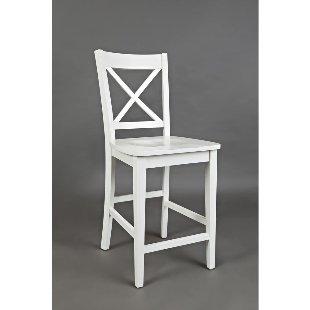 X-Back Stool - Paperwhite, Set of 2
