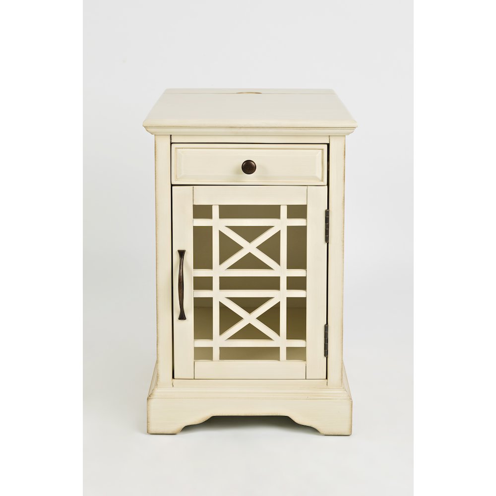 Craftsman USB Charging Chairside End Table