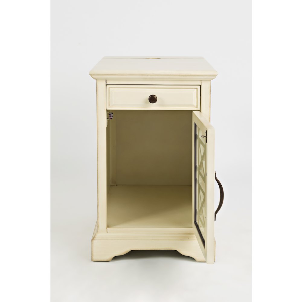 Craftsman USB Charging Chairside End Table