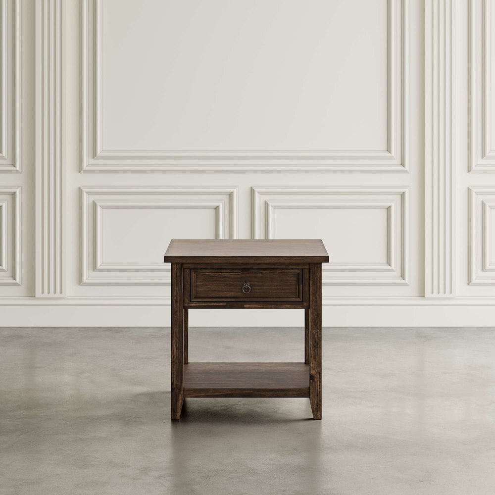 Bakersfield Transitional Rustic 3-Pc Living Room Coffee/End/Side Table Set