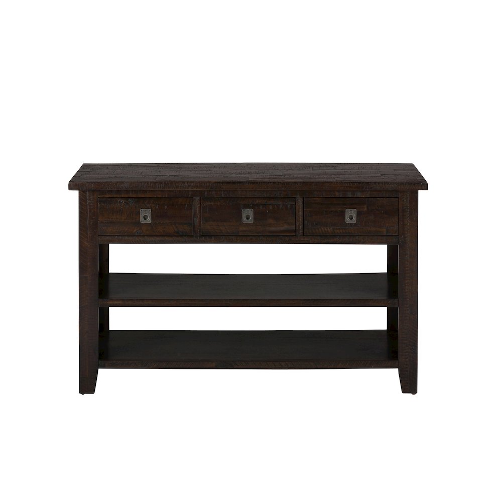 Kona Grove 50" Distressed Rustic Solid Wood Sofa Table