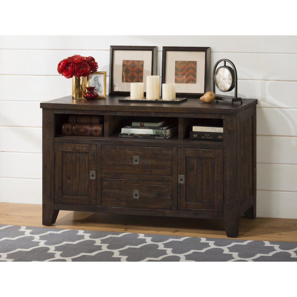 Kona Grove Distressed Rustic Solid Wood 50" Media Unit