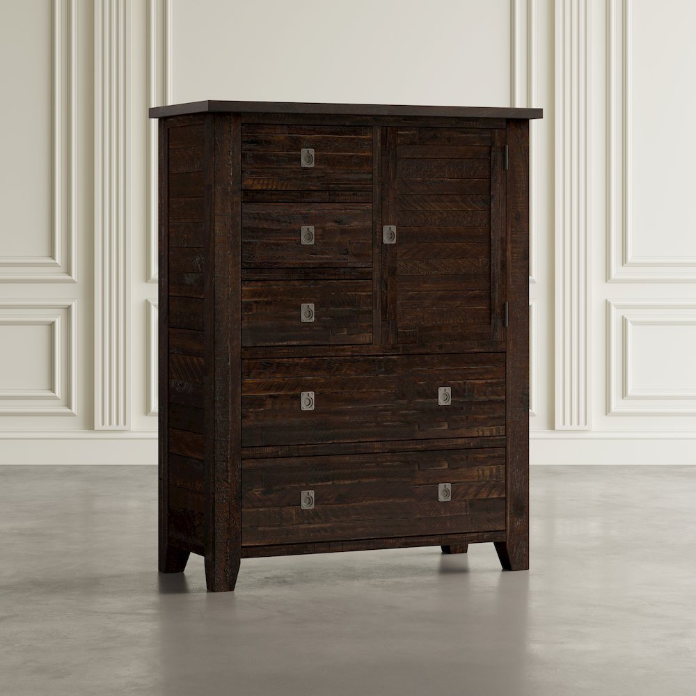 Kona Grove Distressed Rustic Solid Acacia Chest of Drawers