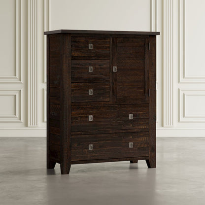 Kona Grove Distressed Rustic Solid Acacia Chest of Drawers