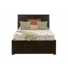 Kona Grove Distressed Rustic Solid Acacia Queen Storage Bed