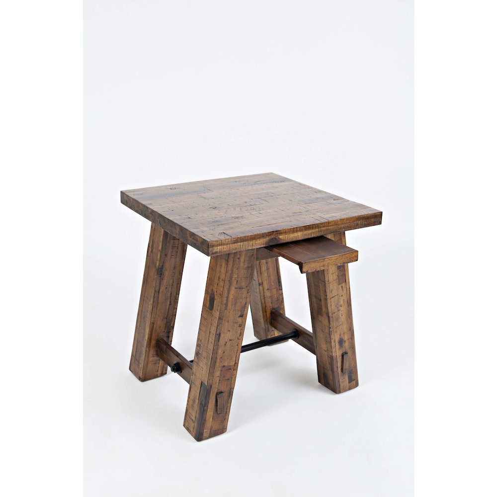 Cannon Valley Rustic Modern 3-Pc Living Room Coffee, Matching End Tables