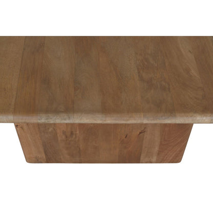 Burke 54" Rustic Modern Solid Wood Dining Bench