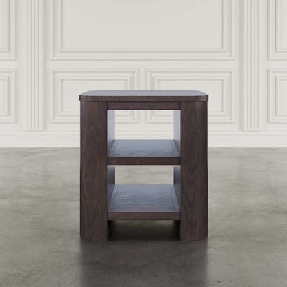 Janzen Three Piece Contemporary Modern Living Room Occasional Table Set