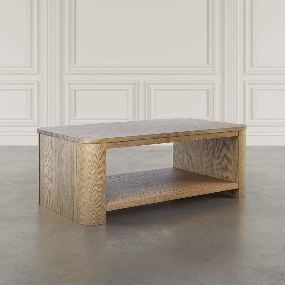 Janzen Three Piece Contemporary Modern Living Room Occasional Table Set