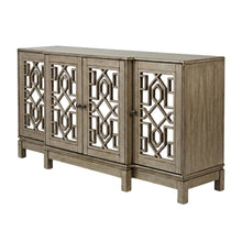 Mirrored Console Table, Vintage Accent Entryway Table for Living Room