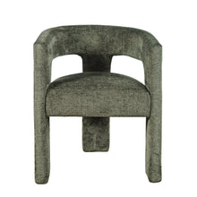 Gwen Modern Luxury Jacquard Fabric Upholstered Sculpture Armchair