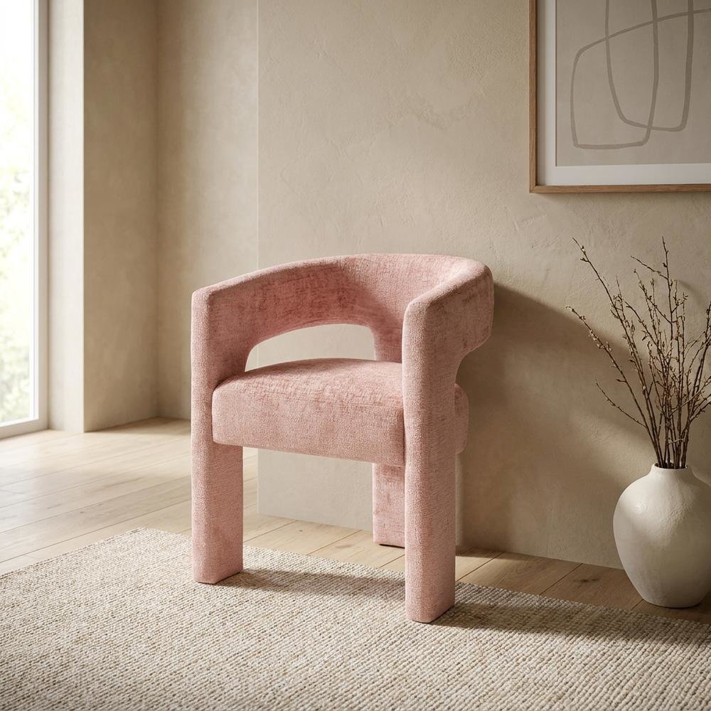 Modern Upholstered Counter Stool, Iron Frame, Forest, Single