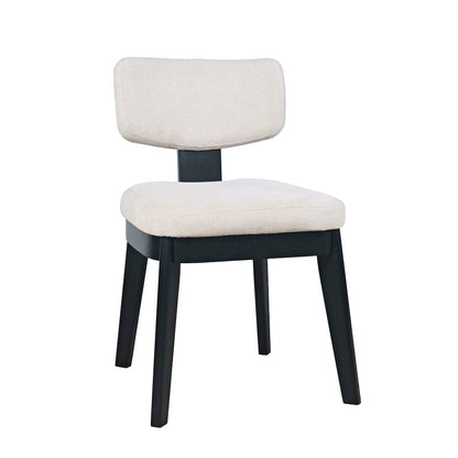 Percy 42" Contemporary 5-Pc Drop-Leaf Dining Set, Upholstered Chairs