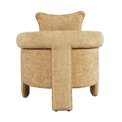 Adley Modern Upholstered Vintage Accent Armchair with Pillow