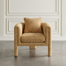 Adley Modern Upholstered Vintage Accent Armchair with Pillow
