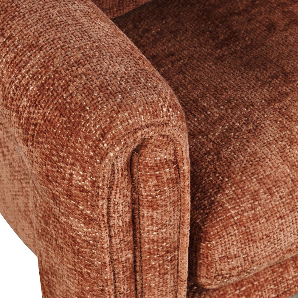Adley Modern Upholstered Vintage Accent Armchair with Pillow