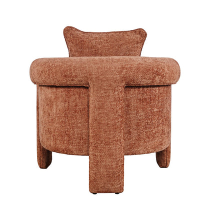 Adley Modern Upholstered Vintage Accent Armchair with Pillow