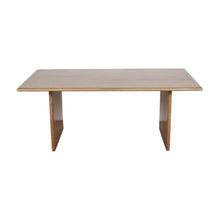 Burke 54" Rustic Modern Solid Wood Dining Bench