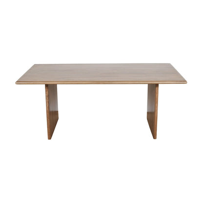 Burke 54" Rustic Modern Solid Wood Dining Bench