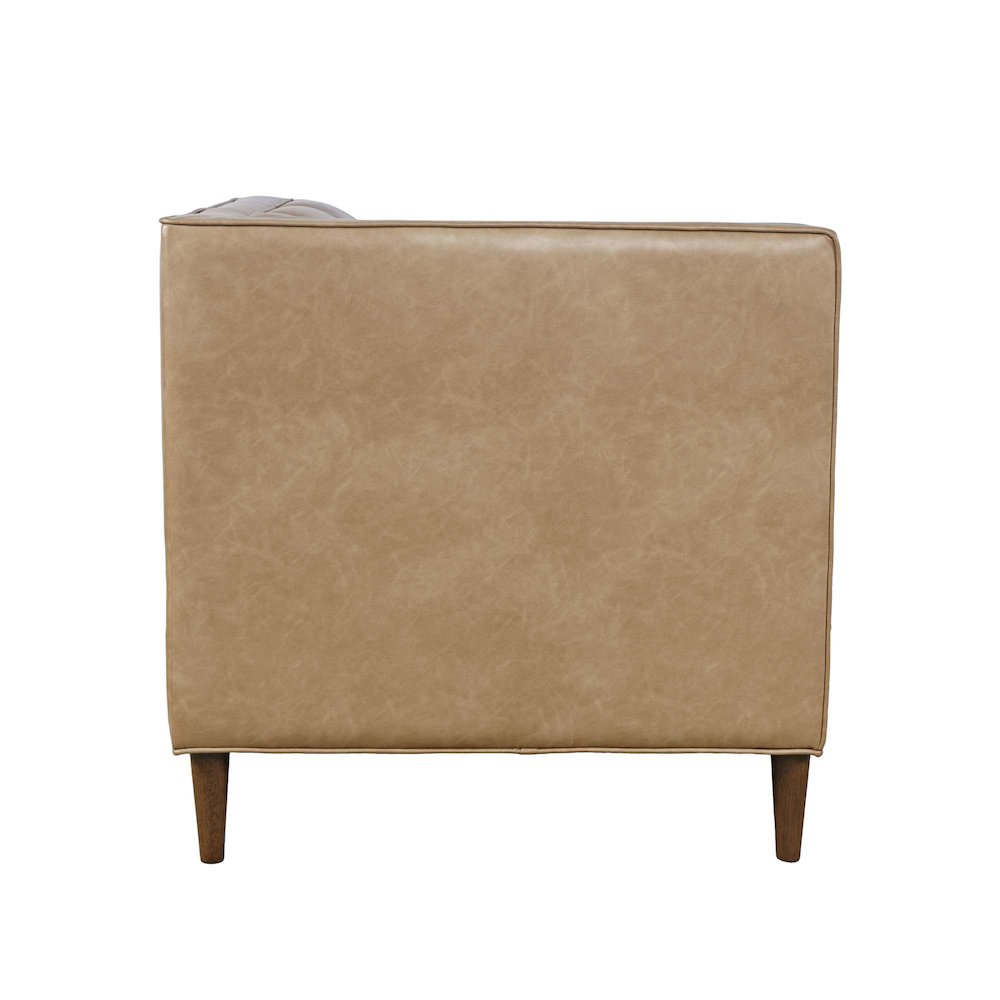 Ruston Modern Banquette Faux Leather Sectional Corner Wedge Seating