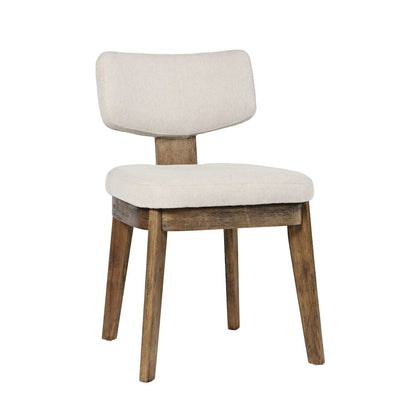 Auden 101" 7-Pc Mid-Century Modern Pedestal Dining Set, Upholstered Chairs