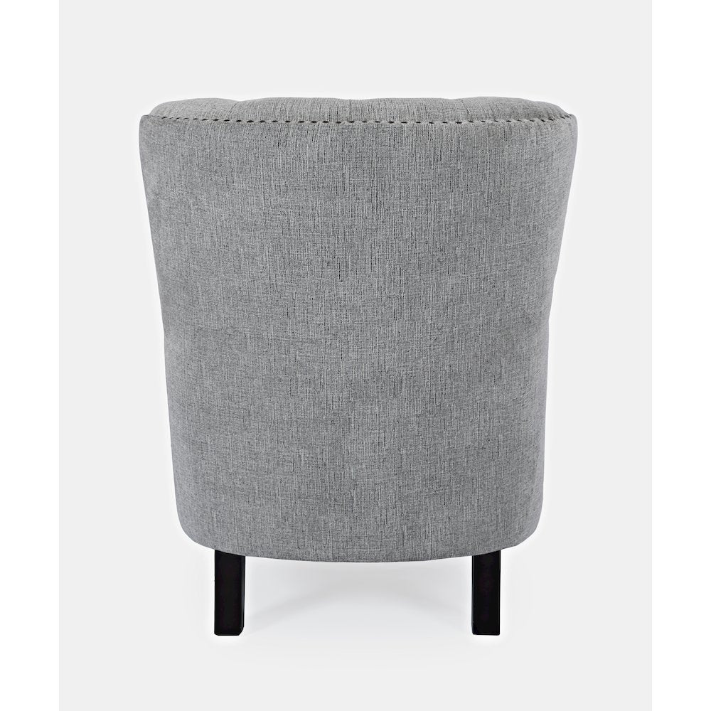 Bryson Transitional Upholstered Accent Chair with Nailhead Trim