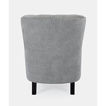 Bryson Transitional Upholstered Accent Chair with Nailhead Trim
