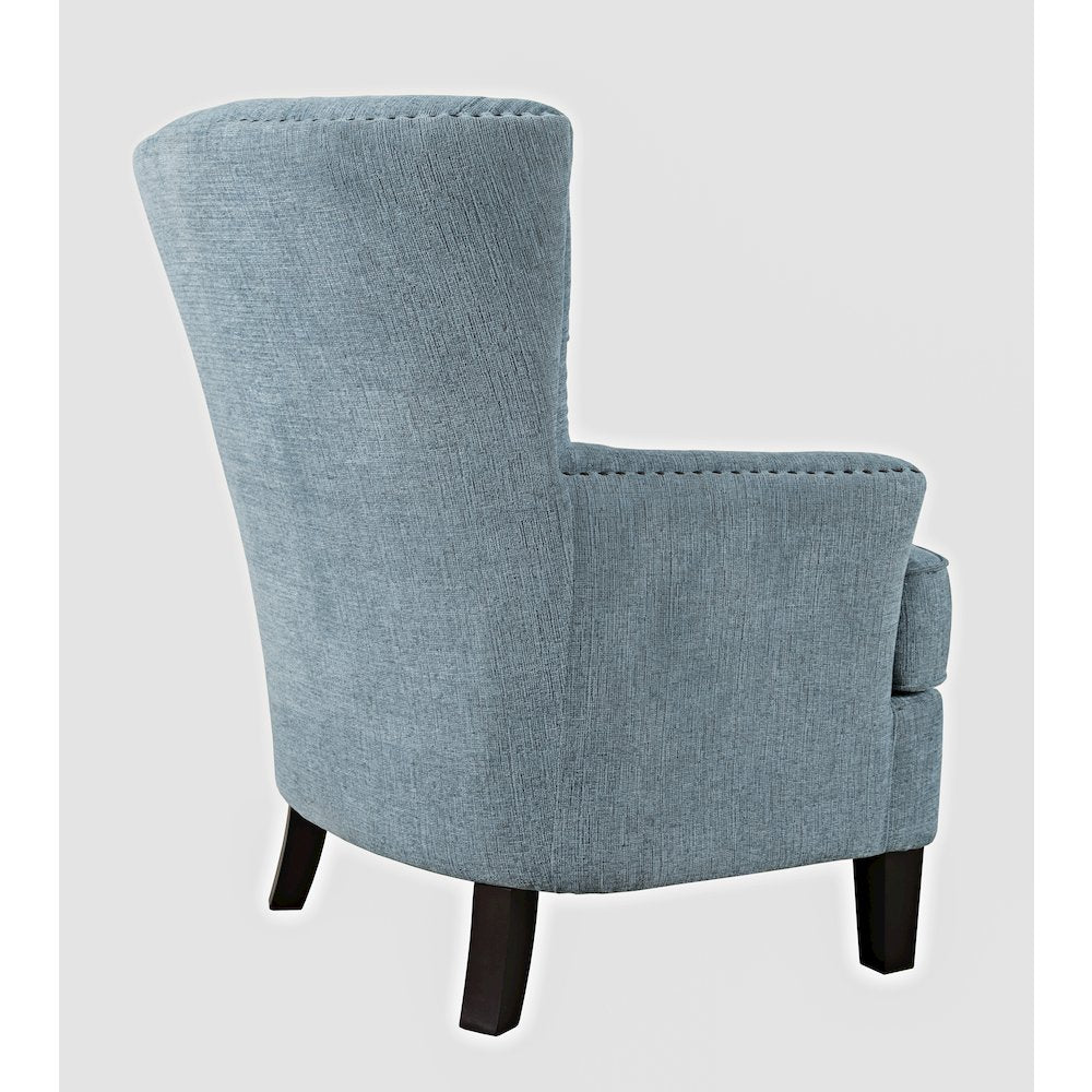 Bryson Transitional Upholstered Accent Chair with Nailhead Trim