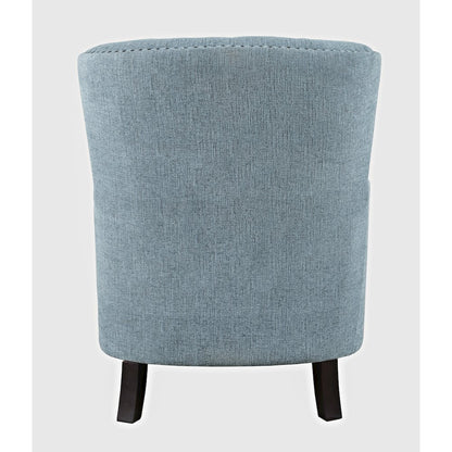 Bryson Transitional Upholstered Accent Chair with Nailhead Trim
