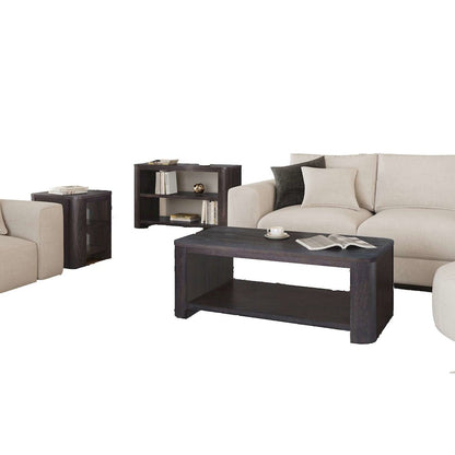 Janzen Three Piece Contemporary Modern Living Room Occasional Table Set