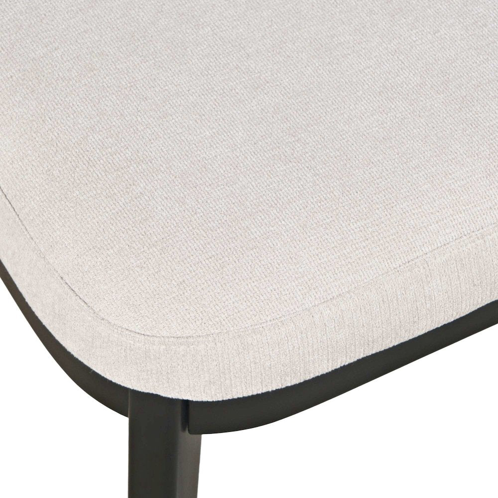 Percy 42" Contemporary 5-Pc Drop-Leaf Dining Set, Upholstered Chairs