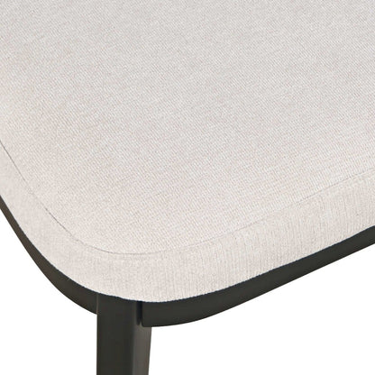Percy 42" Contemporary 5-Pc Drop-Leaf Dining Set, Upholstered Chairs